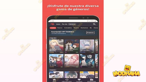 toomics español latinoamerica apk para android