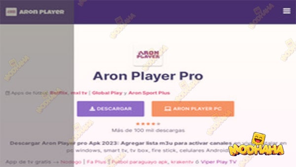 aron player pro apk para tv box