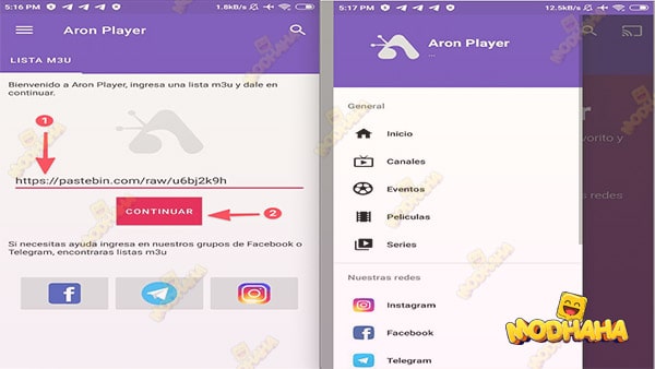 aron player pro apk sin anuncios