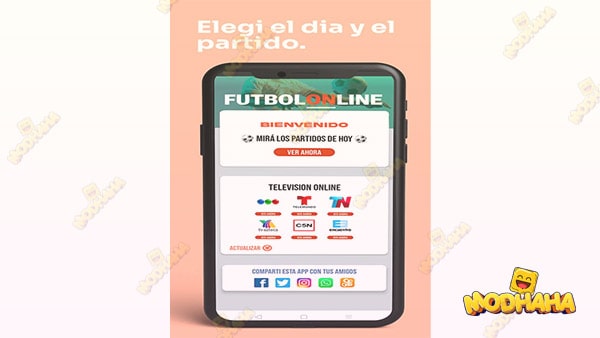 futbol online apk para android