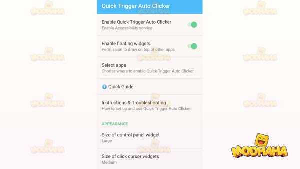 quick trigger apk para android