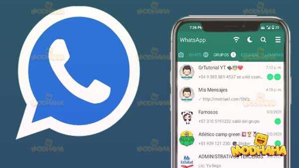 whatsapp plus azul apk para android