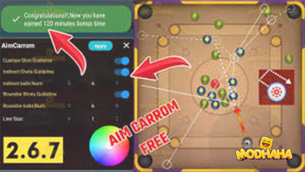 aim carrom mod apk premium unlocked