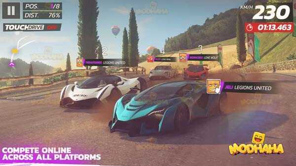 asphalt legends unite mod apk latest version