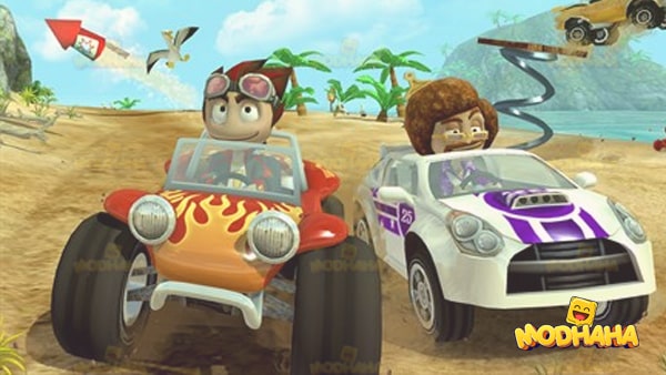 beach buggy racing mod apk unlimited money and gems