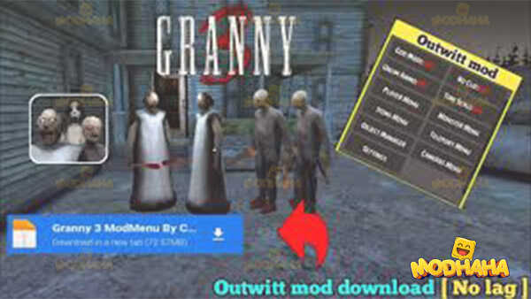 granny outwitt mod menu latest version