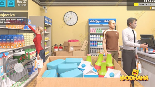 Manage Supermarket Simulator Mod APK unlimited money