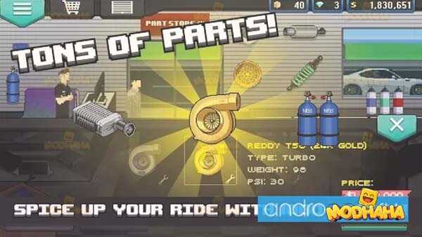 pixel car racer mod apk for android