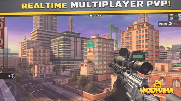 pure sniper mod apk unlimited money