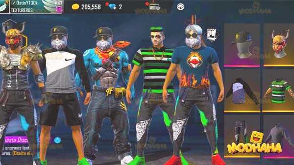 ropa free fire descargar