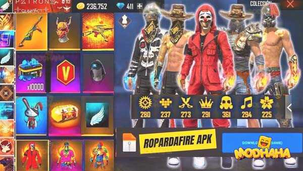 ropardafire apk pc