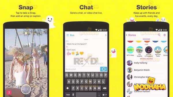 snapchat mod apk by modhaha