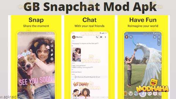 snapchat mod apk download for android