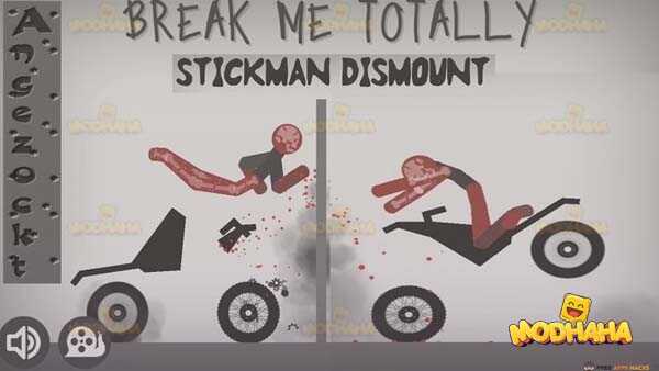 stickman dismounting mod apk 2024