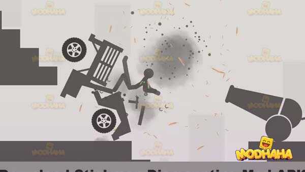 stickman dismounting mod apk unduh