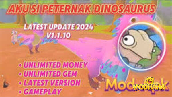 aku si peternak dinosaurus mod apk for android