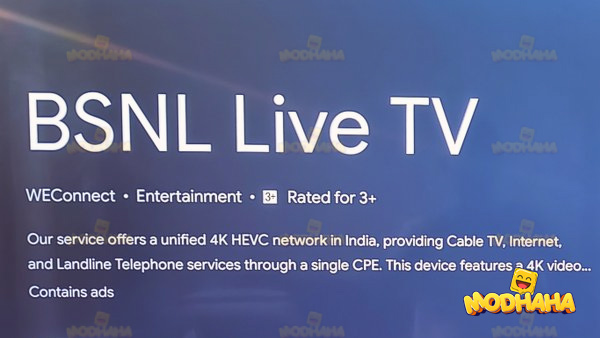 BSNL Live TV APK 3 6 Download app for Android