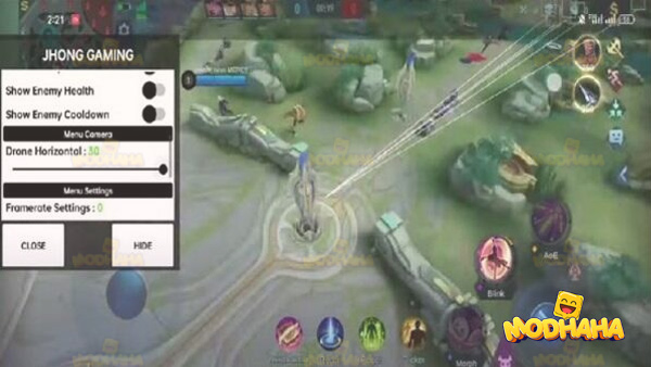 jhong gaming apk mod menu