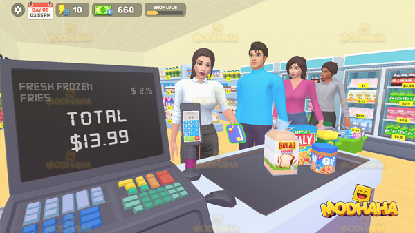 my supermarket simulator 3d mod apk unlimited everything