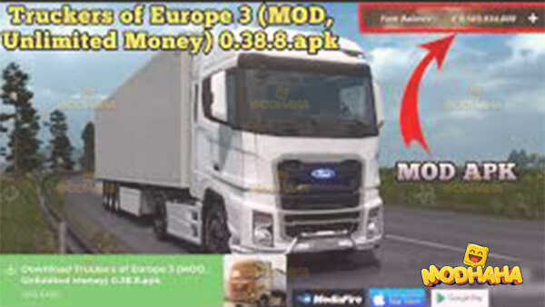 truckers of europe 3 mod apk unlimited money