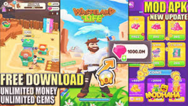 wasteland life mod apk 2024