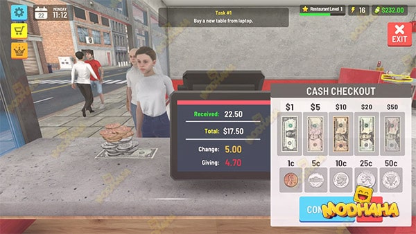 Burger Station Simulator 3D Mod APK Unlimited Money