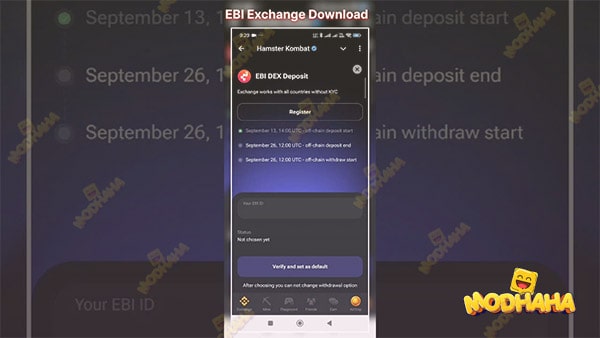 EBI Dex Deposit APK for android